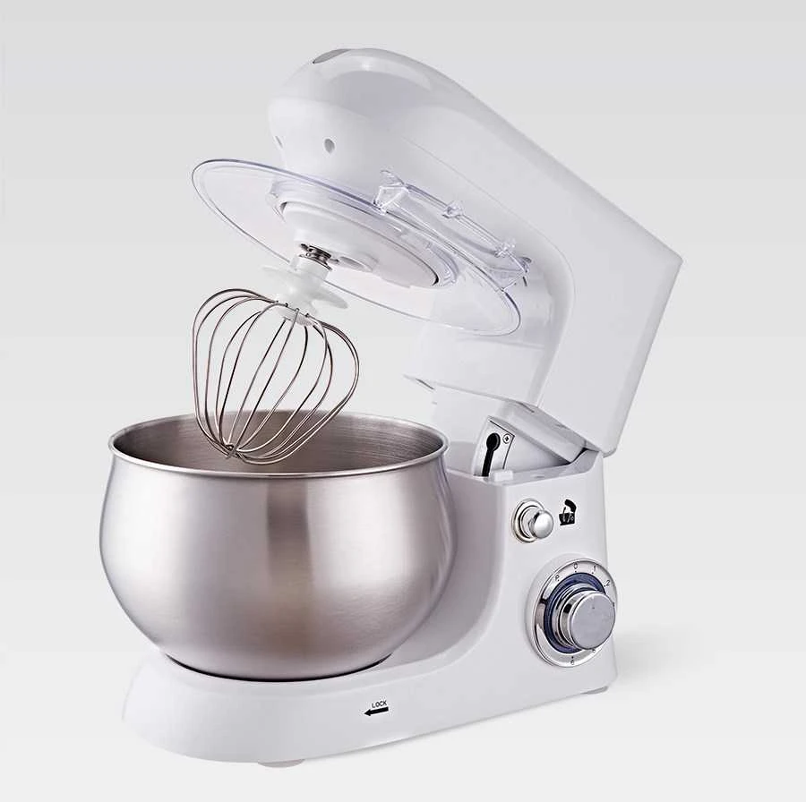 Planetarinis maišytuvas MAESTRO MR-559 su dubeniu 5,0 l, 2000 W Baltas