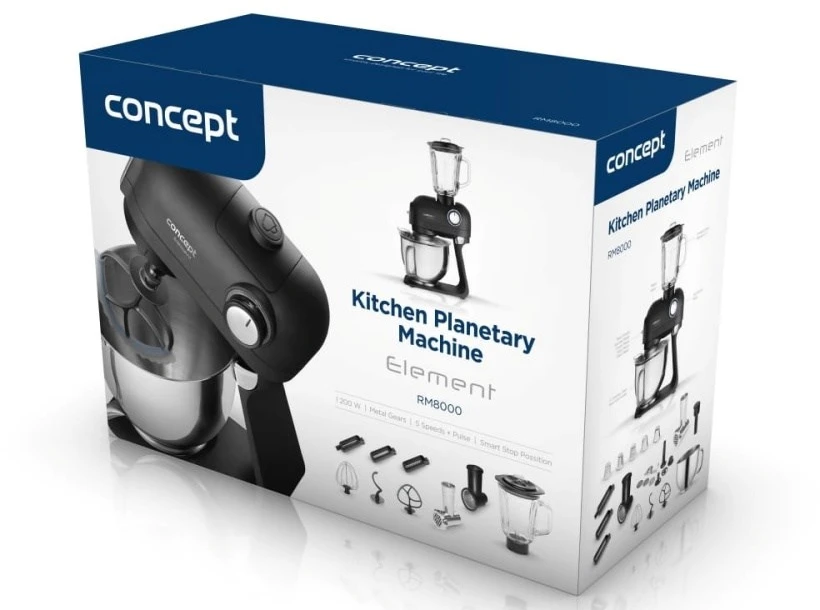 Concept Element RM8000 Planetary kitchen machine 1200 W