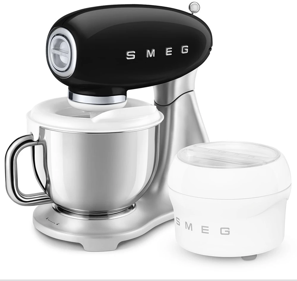 Smeg Stand Mixer Juodas 50's Style Aesthetic