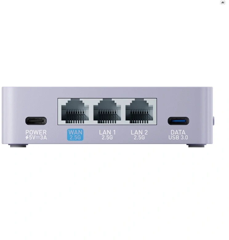 VPN šliuzas - GL.iNet GL-MT5000 šliuzas 3×2,5 Gb/s Multi-WAN USB-C 3.0 1 GB 8 GB