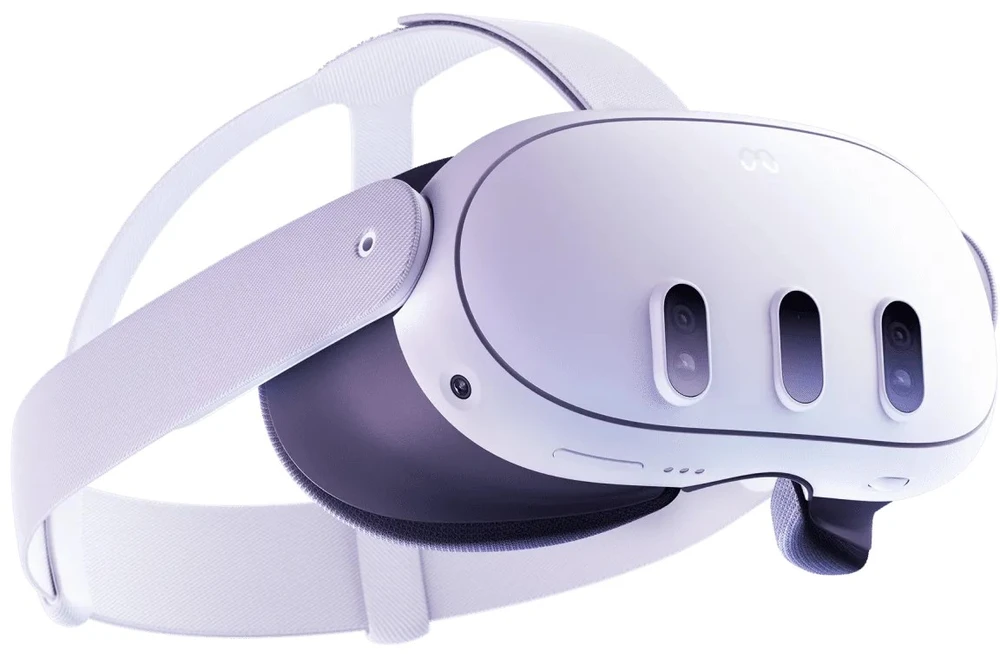 Virtualios realybės akiniai Meta Quest 3 512GB, Baltos spalvos