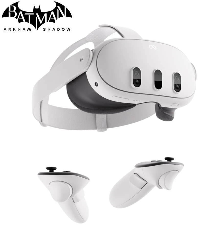 Virtualios realybės akiniai Meta Quest 3 512GB, Baltos spalvos