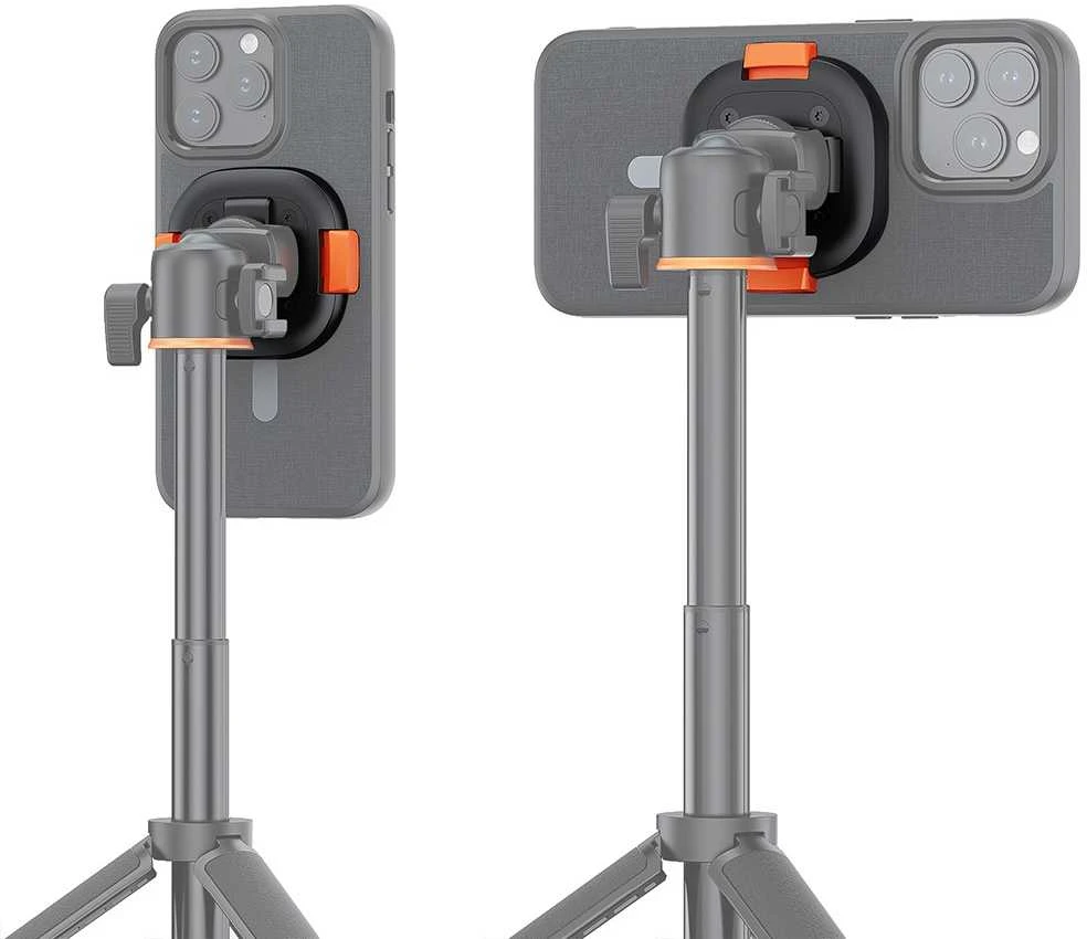VRG Telefono laikiklis - VRIG MG-01L Mini Magnetinis išmaniojo telefono laikiklis 1/4" Arri standartas