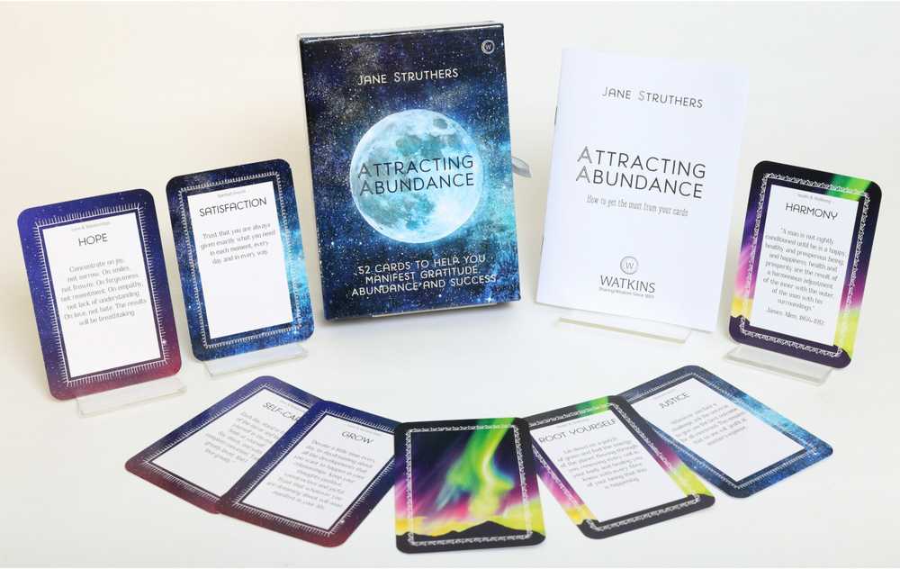 KNYGA Watkins Publishing Attracting Abundance Oracle Kortos