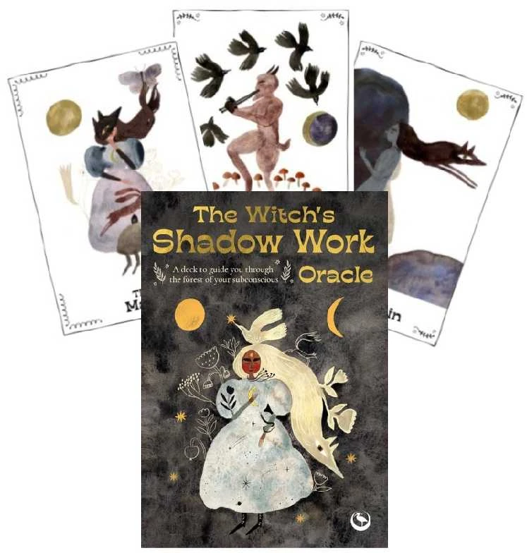 Watkins Publishing Orakulo kortų rinkinys - The Witch's Shadow Work Oracle 40 Kortų Rinkinys su Knygele