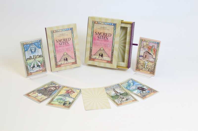 KNYGA Watkins Publishing Sacred Sites Oracle Kortos