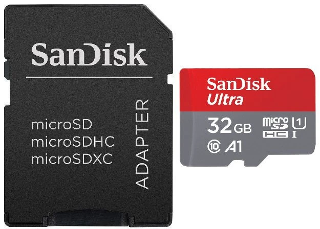 Atminties kortelė SanDisk Ultra microSDHC 32GB