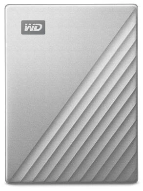 Western Digital Išorinis Kietasis Diskas - WD WDBC3C0020BSL-WESN 2 TB USB Type-C 3.2 Gen 1 Sidabrinis