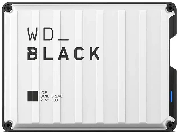 Western Digital WD_BLACK P10 Išorinis kietasis diskas 2 TB 2.5" USB Type-A 2.0/3.2 Gen 1 (3.1 Gen 1) Baltas