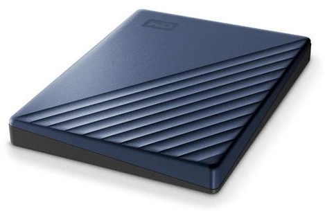 Western Digital Išorinis Kietasis Diskas - WD WDBC3C0020BBL-WESN 2 TB USB-C Juodas Mėlynas
