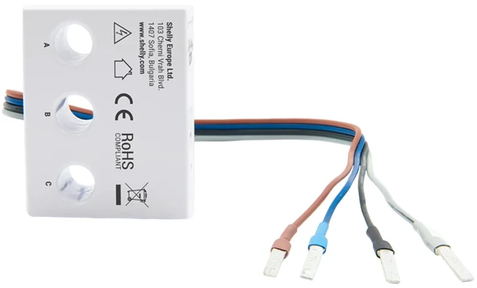 WiFi energijos skaitiklis - Shelly 3EM-63W Gen3 WiFi energijos matuoklis 3 fazių stebėjimui