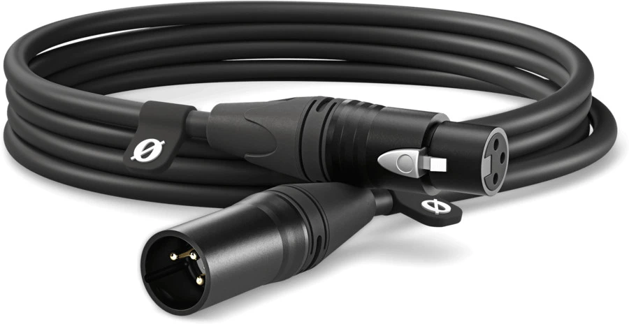 RODE XLR kabelio paieška – 3 m juodas