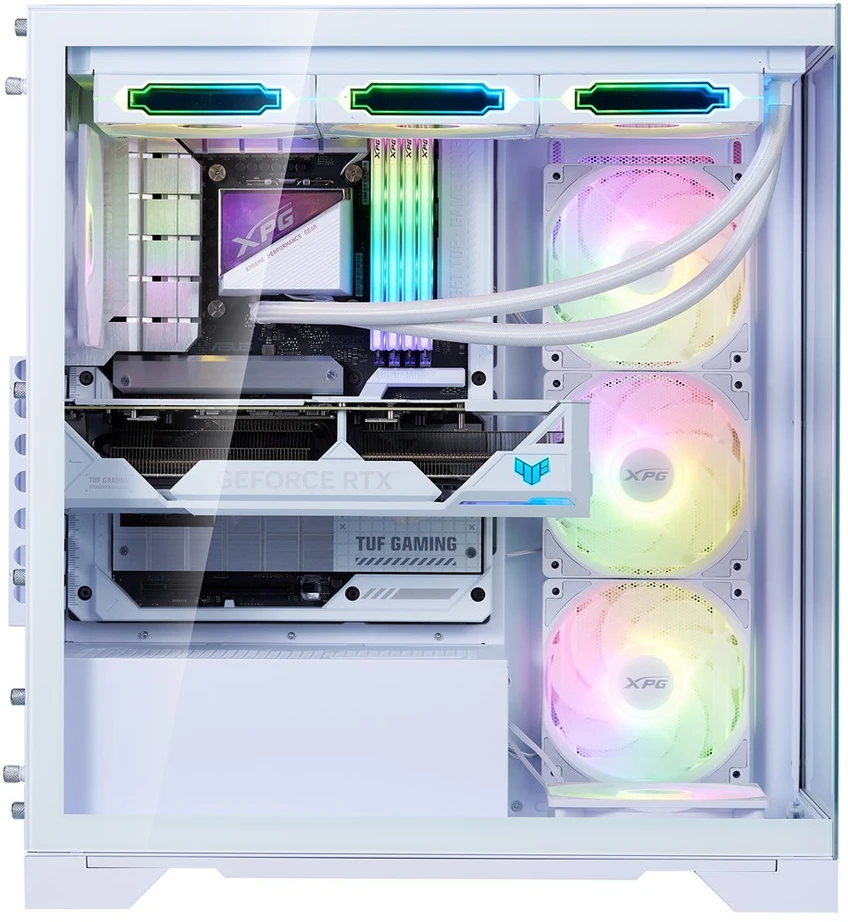 XPG (ADATA) Kompiuterio Korpusas - XPG Invader Midi Tower Balta