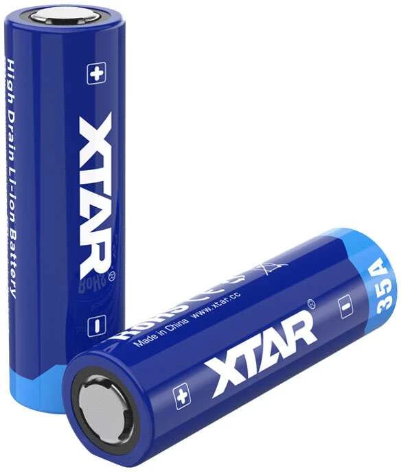 Xtar 21700 baterijų komplektas