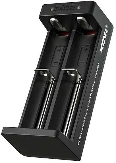 Xtar 2 x ličio jonų akumuliatorių įkroviklis MC2