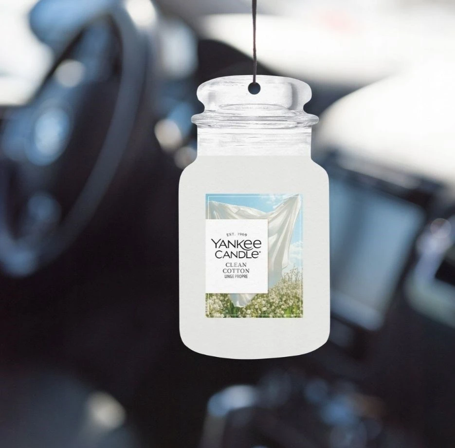Yankee Candle Car Jar Clean Cotton