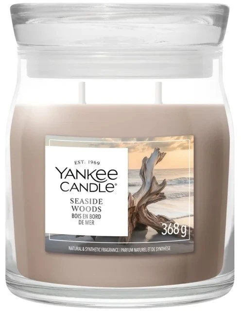 Yankee Home kvapni žvakė YANKEE CANDLE SEASIDE WOODS 368 g vidutinė