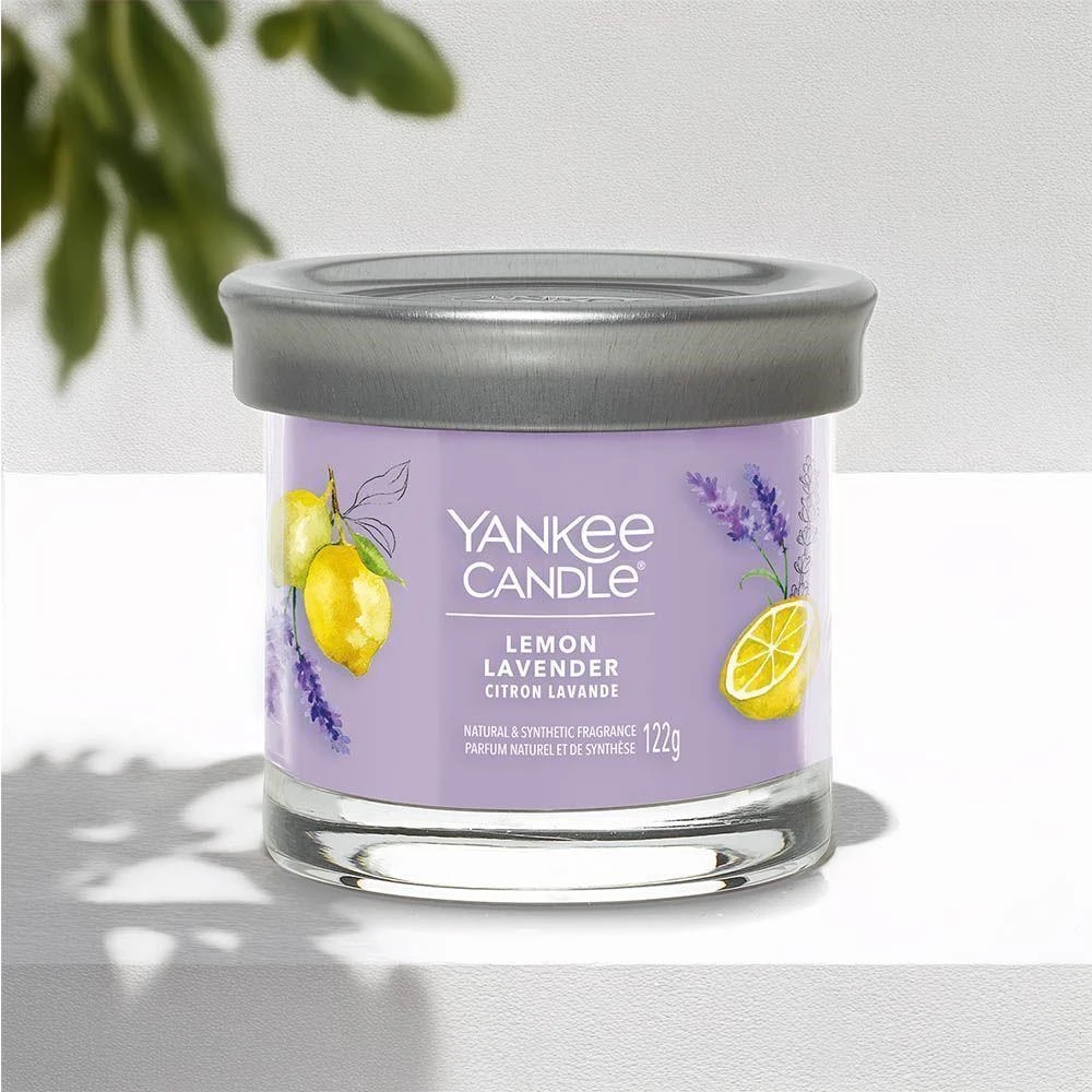 Yankee Home kvapioji žvakė YANKEE CANDLE LEMON LAVENDER 110 g maža
