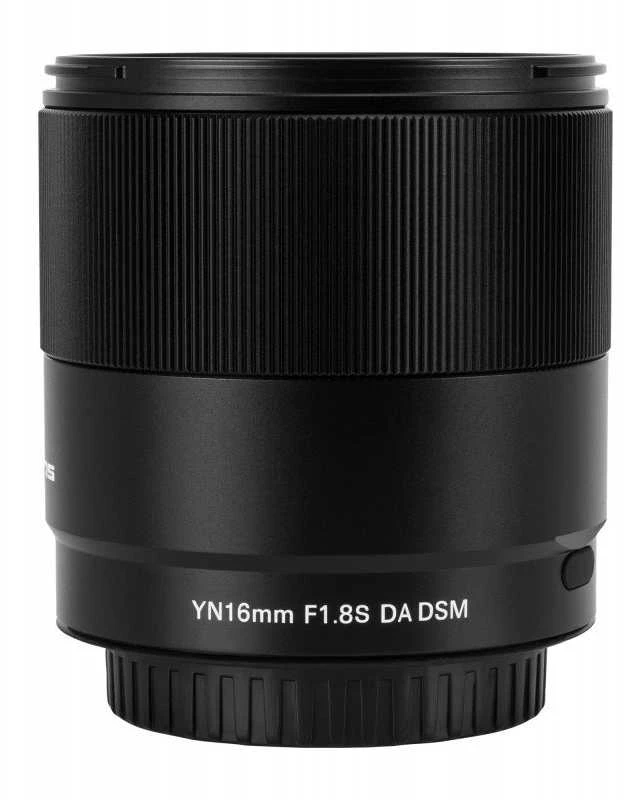 Yongnuo YN 16 mm f/1.8 DA DSM objektyvas, skirtas Sony E