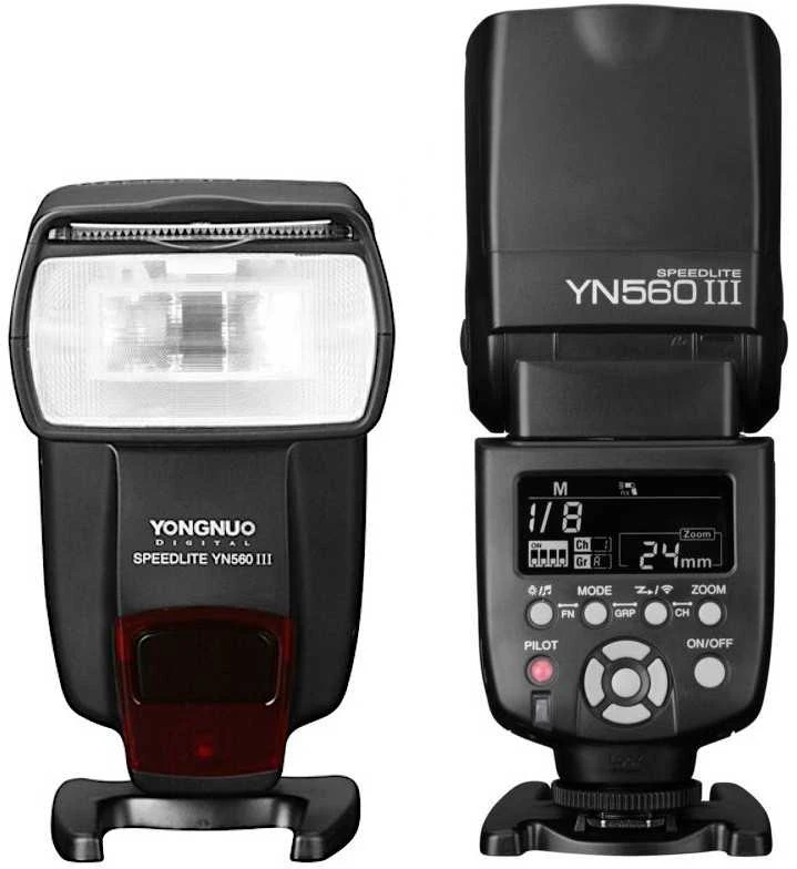 Yongnuo YN-560III neigiamo ekrano rankinė blykstė