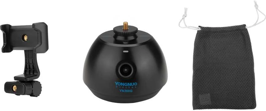 Yongnuo YN360G išmanusis sekimo laikiklis, 360 laipsnių sukimosi (Juodas)