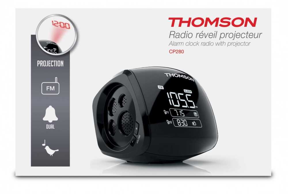 Žadintuvas - Thomson Cp280 Juodas