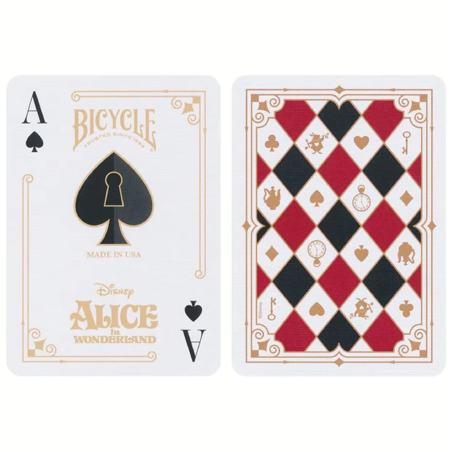 Žaidimo Kortos Bicycle Disney Alice In Wonderland