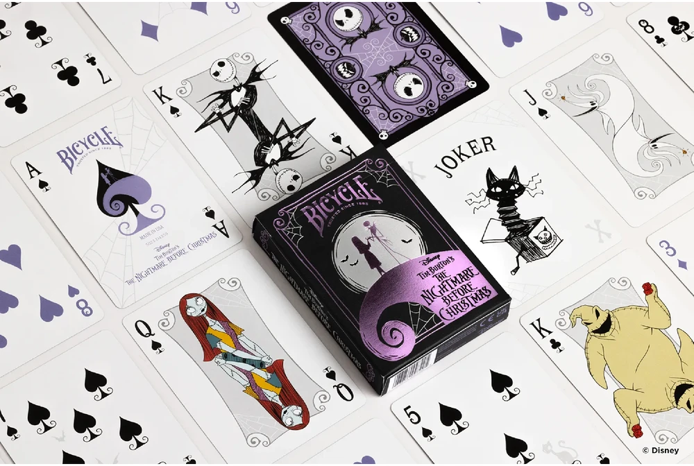 Žaidimo Kortos Bicycle Disney Nightmare Before Christmas