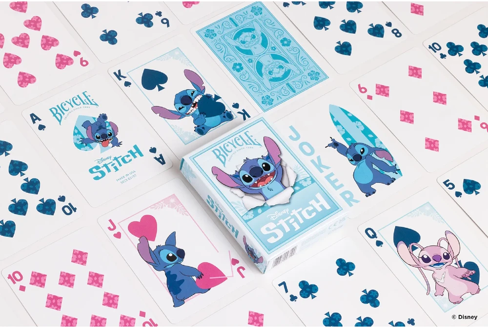 Žaidimo Kortos Bicycle Disney Stitch