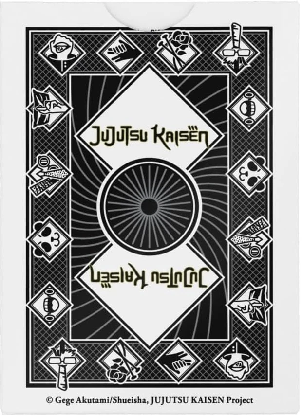 Žaidimo Kortos - Bicycle Jujutsu Kaisen Pilkos