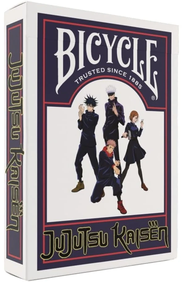 Žaidimo Kortos - Bicycle Jujutsu Kaisen Pilkos