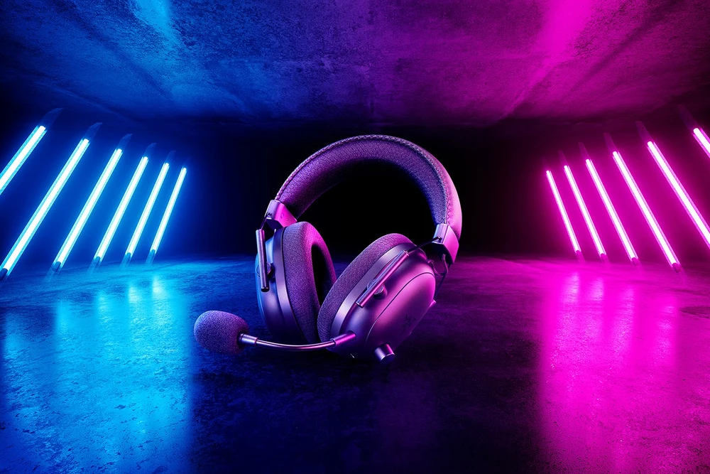 Razer BlackShark V2 Pro belaidės ausinės (2023), Juodos spalvos