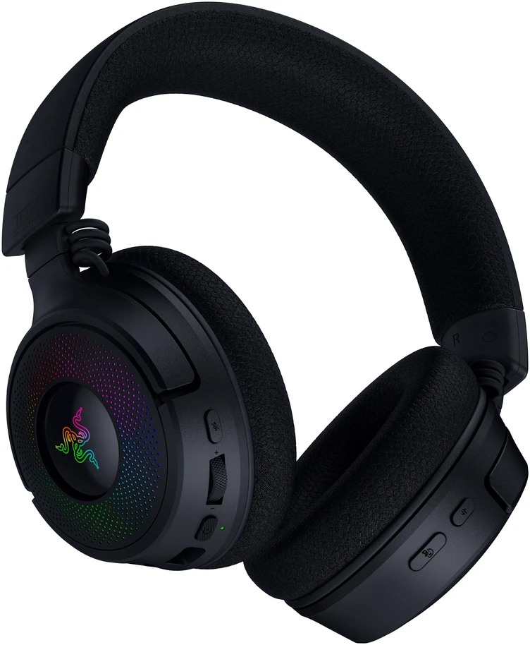Razer Ausinės Žaidimams | Kraken V4 | Belaidės/su laidu | Over-Ear | Mikrofonas | Juodas