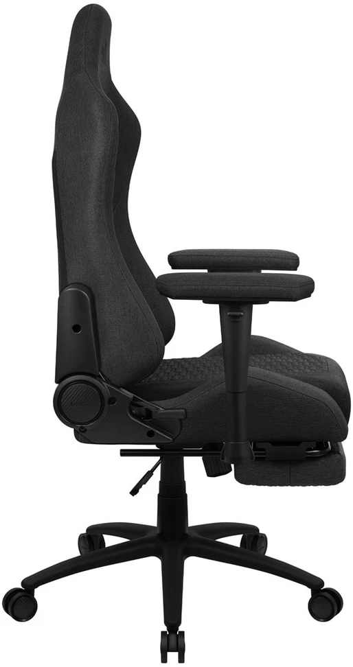 Žaidimų Kėdė - Aerocool Royal AeroWeave, Paminkštinta, Juoda