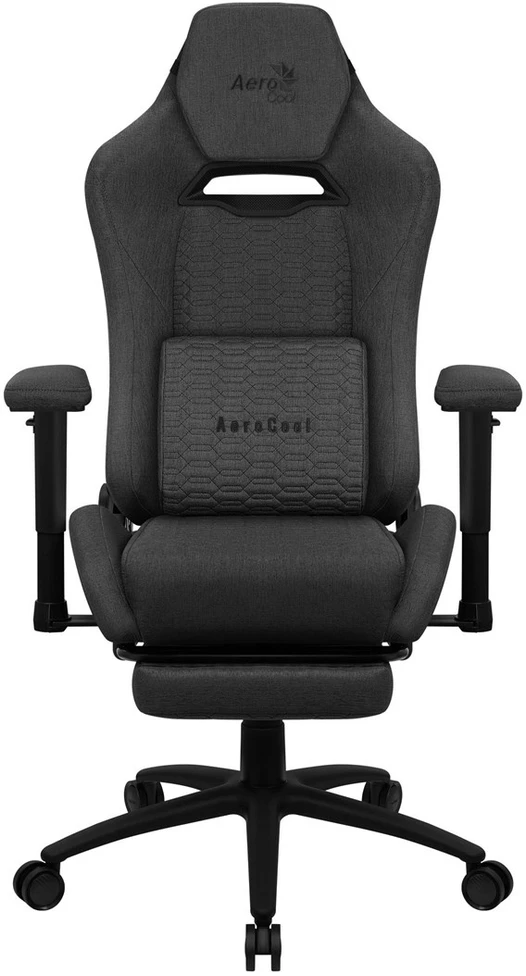 Žaidimų Kėdė - Aerocool Royal AeroWeave, Paminkštinta, Juoda