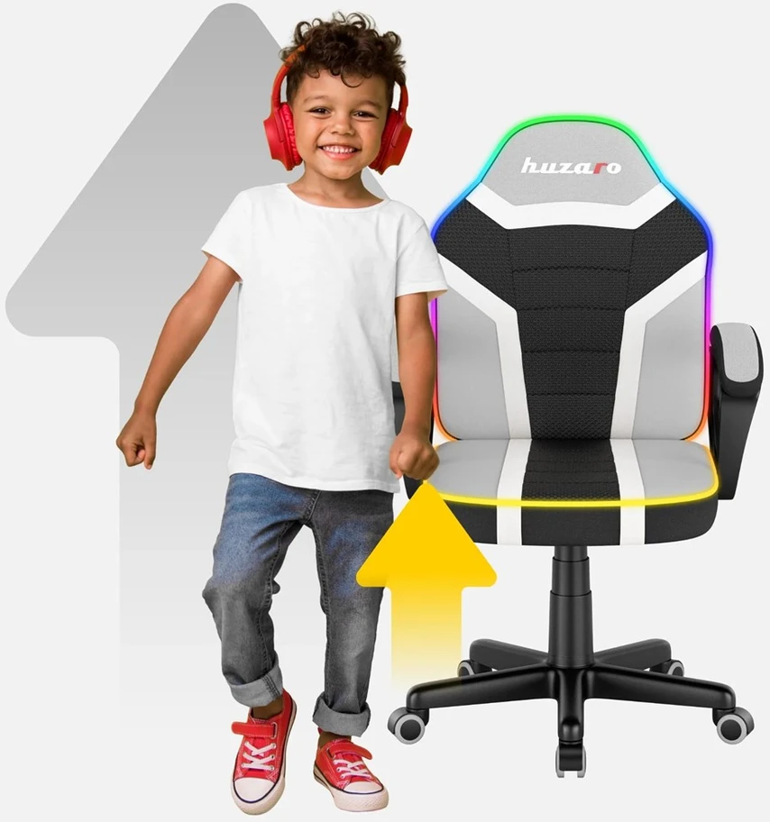 Žaidimų kėdė vaikams Huzaro Ranger 1.0 RGB
