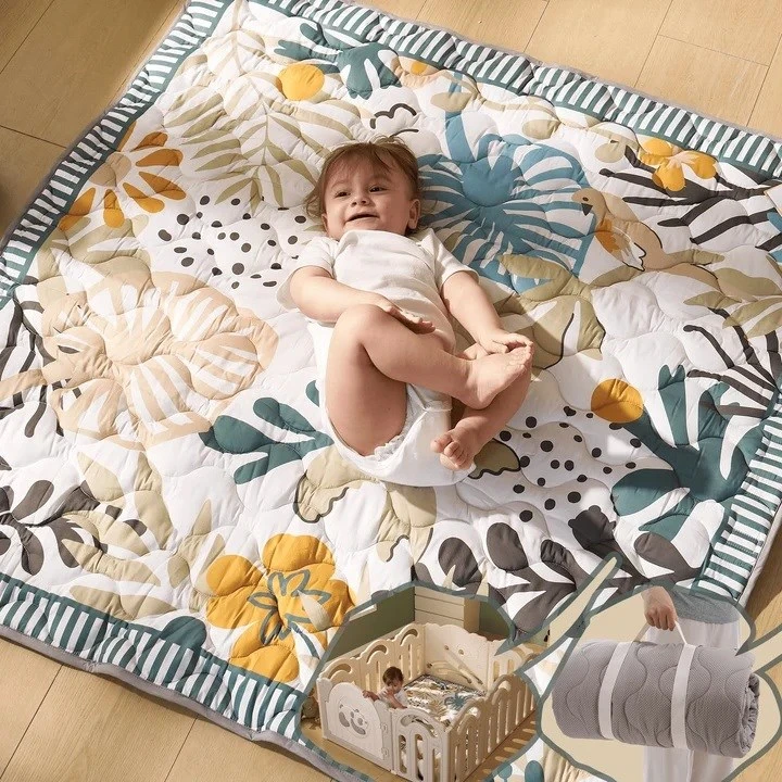 Momcozy Floor Play Mat Žalias Forest