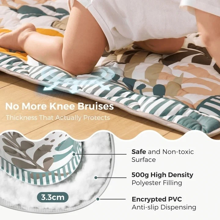 Momcozy Floor Play Mat Žalias Forest