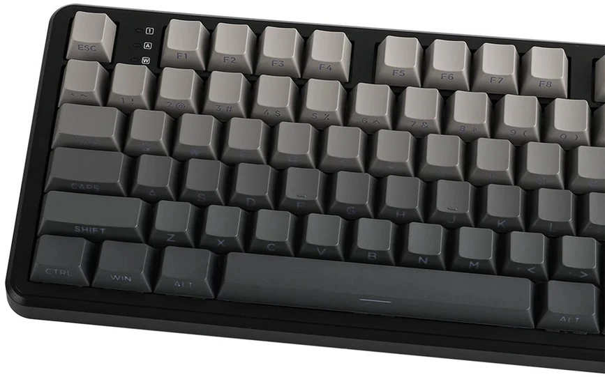 F108 Gradient Pilkas Nimbus V3 RGB AULA gasket klaviatūra