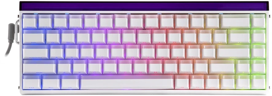 HERO68 HE Juodas+Raudona+Gradient Dragon King RGB AULA gasket klaviatūra