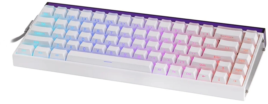 HERO68 HE Juodas+Raudona+Gradient Dragon King RGB AULA gasket klaviatūra
