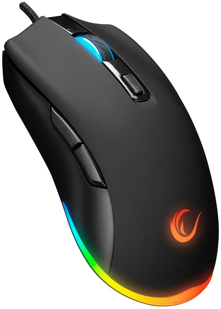 RAMPAGE FORTUNA GAMING SET: Klaviatūra WITH Pelės kilimėlis ir pelė