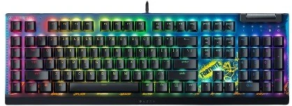 Razer BlackWidow V4 X - Fortnite Edition klaviatūra Gaming USB US English Juodas