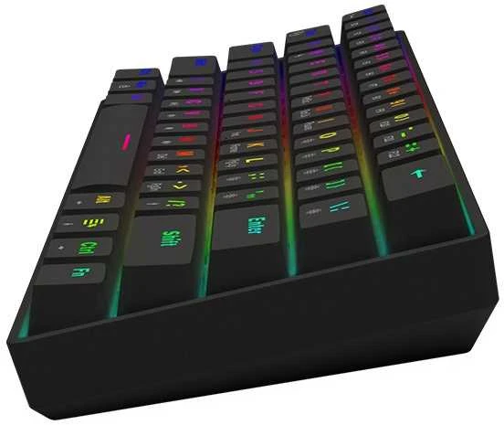 SAVIO BLACKOUT X2 mechaninė klaviatūra OUTEMU ruda, su karšto keitimo funkcija