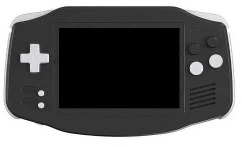 Retro gaming console ANBERNIC RG34XX Juodas
