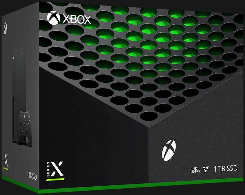 Žaidimų konsolė Microsoft Xbox Series X 1TB, Juoda