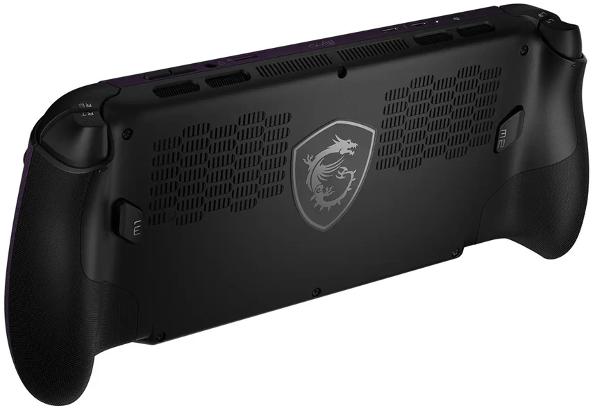 MSI Claw 8 EX AI+ CG3EM-046PLY portable gaming console 20.3 cm (8") 1 TB touchscreen Wi-Fi Void Violetinė