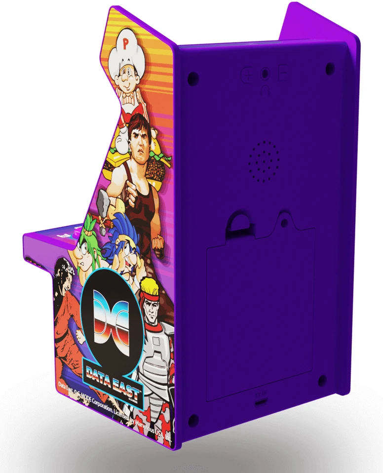 Žaidimų konsolė - My Arcade Data East Hits Micro Player, 308 žaidimų, įvairiaspalvė