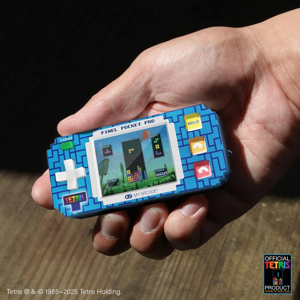„My Arcade“ – nešiojama žaidimų sistema „Tetris“ („Pixel Pocket Pro“)