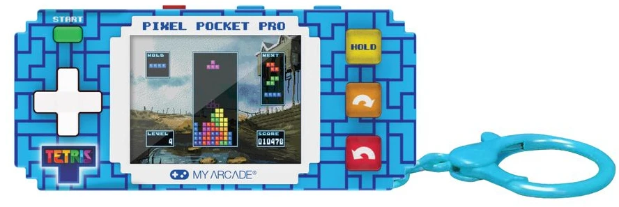 „My Arcade“ – nešiojama žaidimų sistema „Tetris“ („Pixel Pocket Pro“)